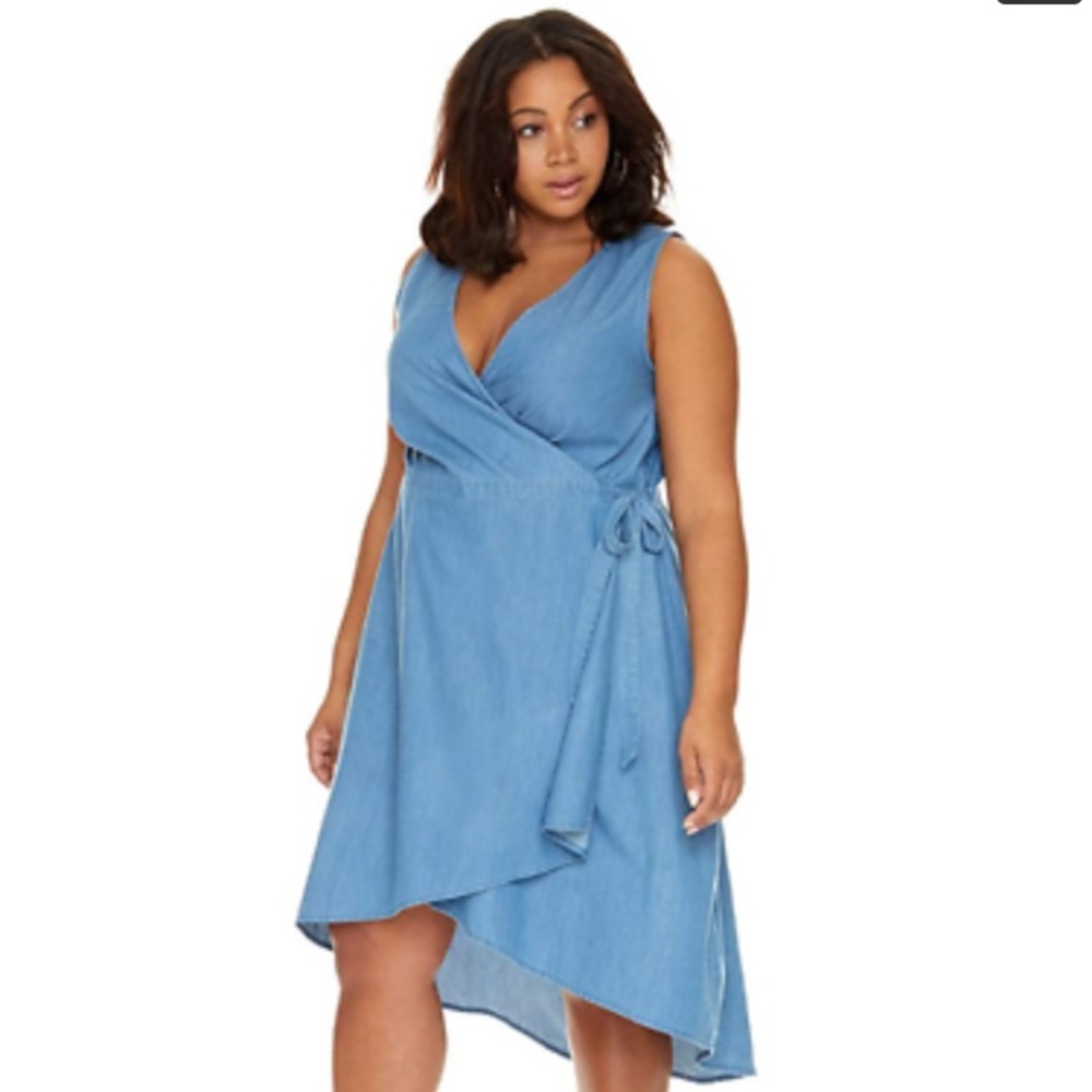 Fashion to Figure The Heather Denim Dress